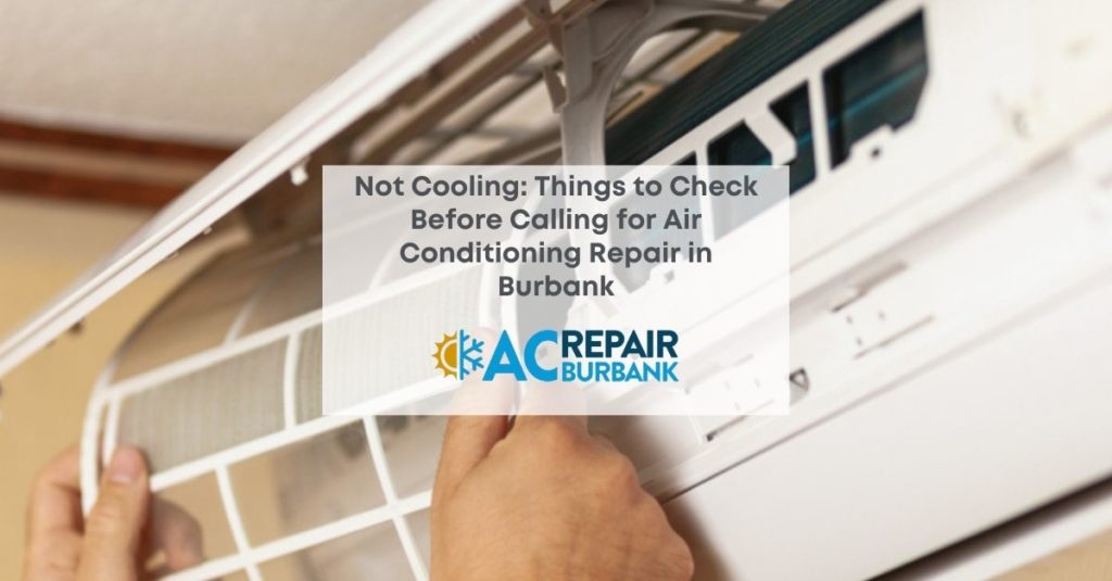 Air Conditioning Repair in Burbank